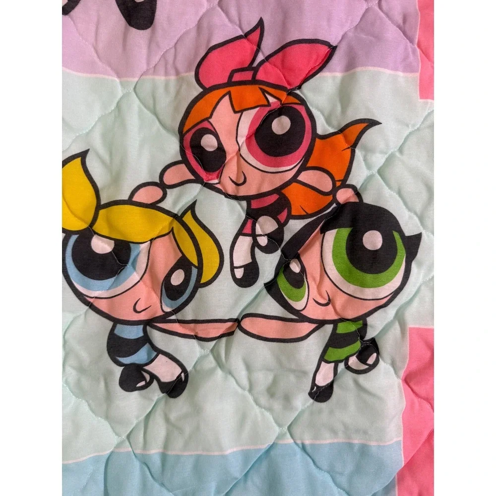 Cartoon Network blossom green grid
